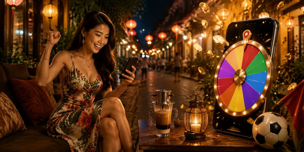 Người chơi tại Hà Nội thư giãn với roulette trực tuyến và ly cà phê buổi tối