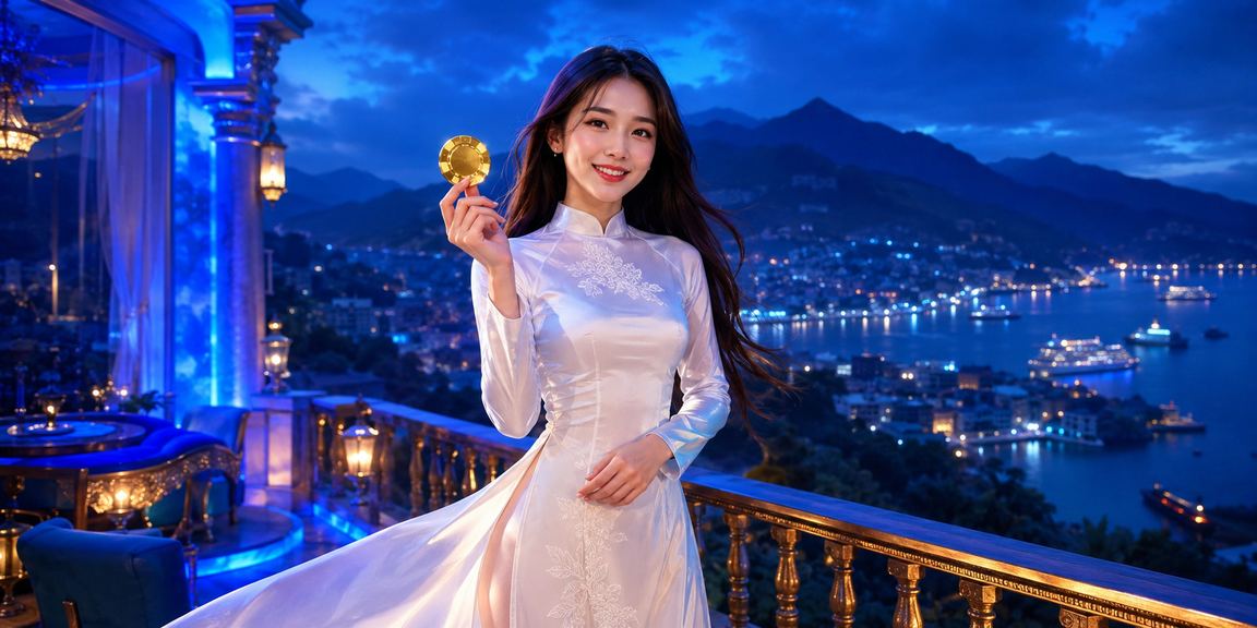 Thiếu nữ áo dài tại Sa Pa trong khung cảnh sương mù, gợi cảm giác về ưu đãi VIP đặc biệt dành cho thành viên ct36
