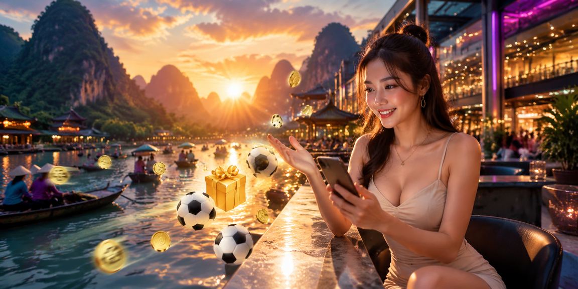 Không gian giải trí casino trực tuyến tại Việt Nam với giao diện hiện đại trên thiết bị di động
